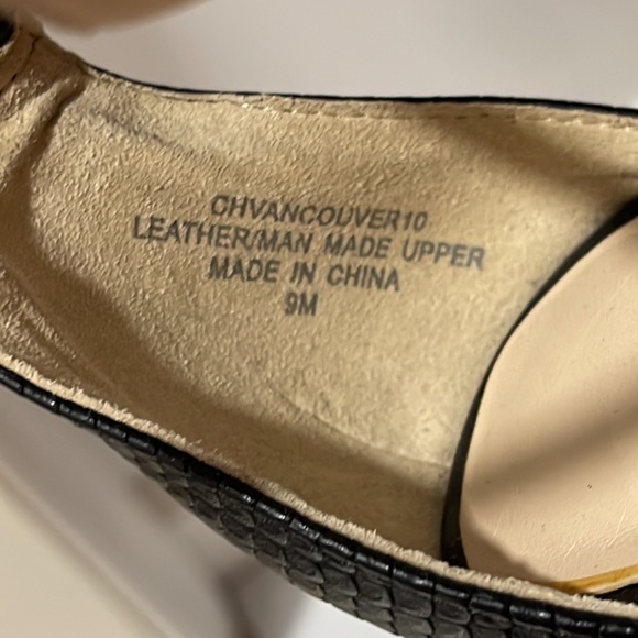 Charly Amar Strap Heel Shoes size 9 - Picture 7 of 7